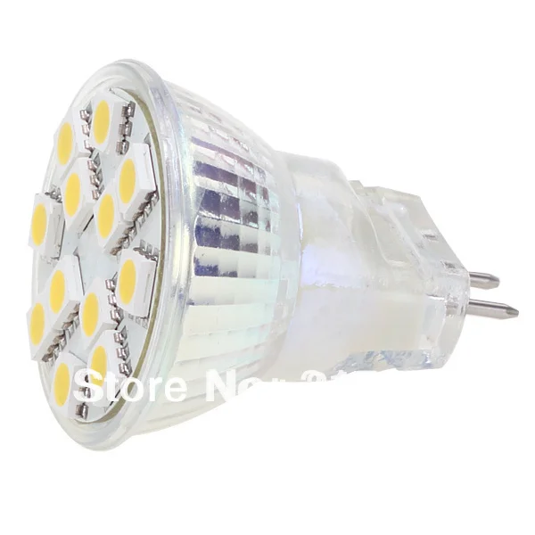 MR11 светодиодная Жилая лампа 12led SMD AC/DC10 30V 12В/24В высокомощная точечная 2 шт./лот|light
