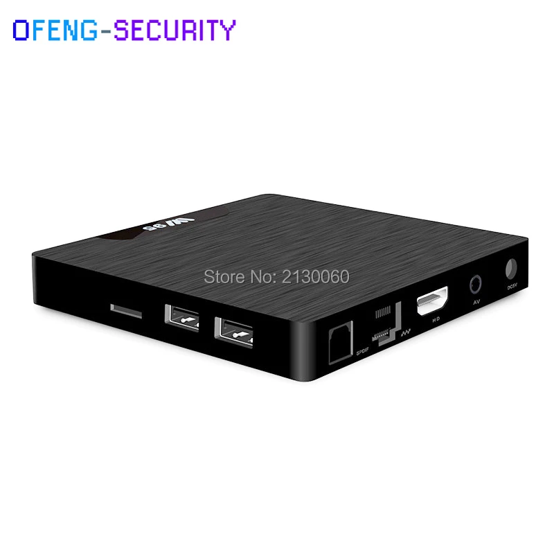 ТВ приставка W95 на Android 7 1 С четырехъядерным процессором Amlogic S905W 2 4 ГГц Wi Fi H.265 4K VP9