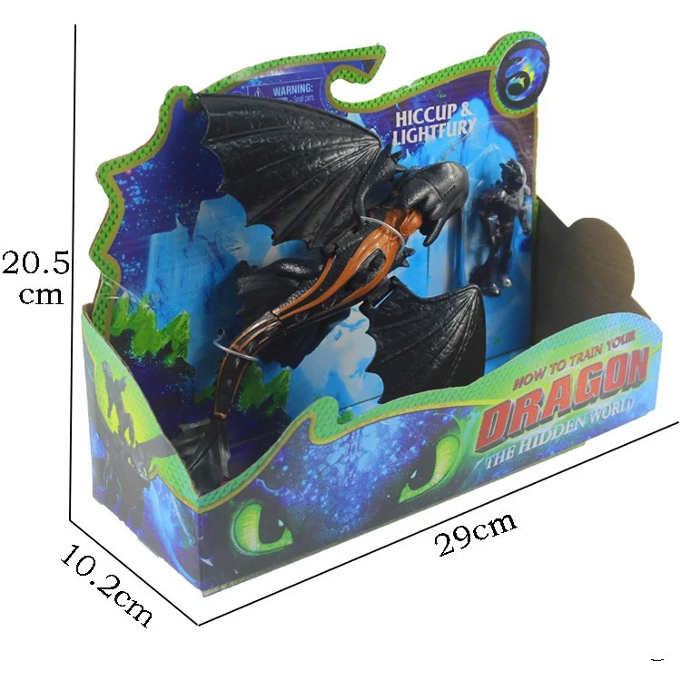 Экшн игрушка Дисней Как приручить дракона Беззубика с иконой модель игрушек