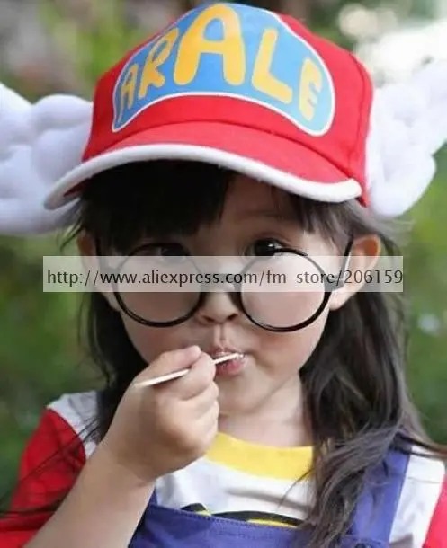Симпатичная докторская шляпа с крыльями ангела для косплея Arale Chan детская версия