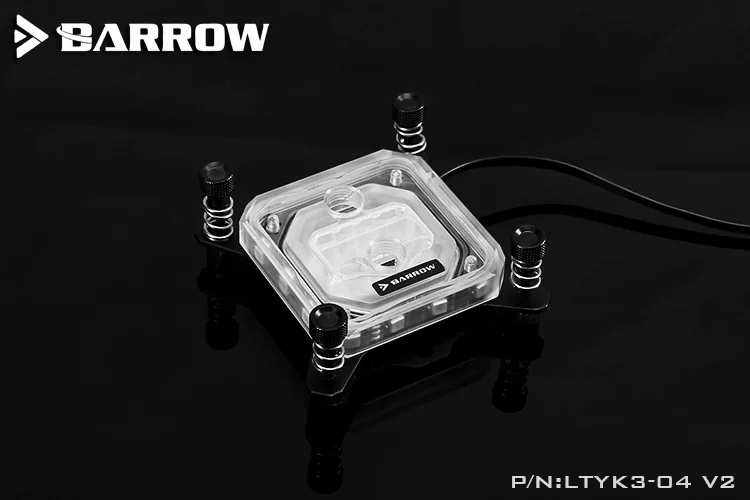 Блок водяного охлаждения для процессора Barrow LTYK3 04 V2 LRC2.0 RGB Intel 115x|Кулеры и системы