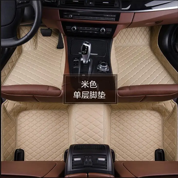3D Роскошные слякоть коврики коврик для ног Chrysler Grand Voyager 2007 2012/2013 2016 7 мест (6 цветов)