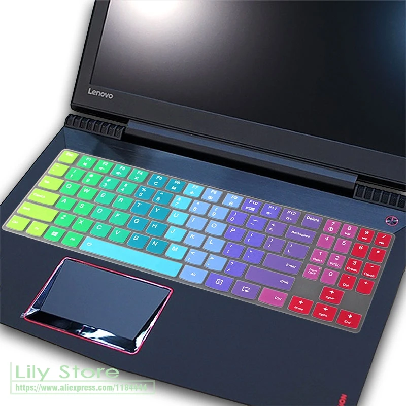 Ноутбука 15 дюймов lenovo Легион Y720 Y520 Y530 R720 R730 15ikbn R720-15Ikbn для 15,6 дюйма силиконовая клавиатура защитная оболочка покрытие