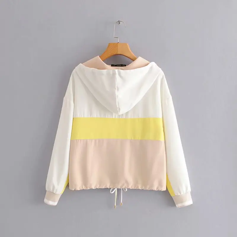 Женский комплект из двух предметов Za винтажный желтый пуловер бомбер