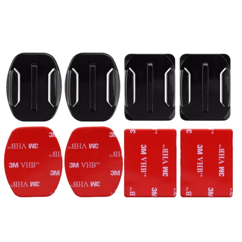 4 шт./компл. плоское изогнутое основание Крепление с самоклеящиеся наклейки для