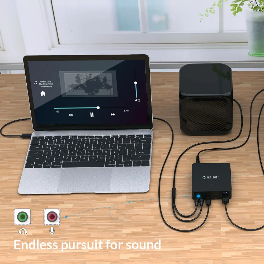 ORICO ADS4 Type C концентратор USB3.0 HDMI совместимый многофункциональный мобильный хост