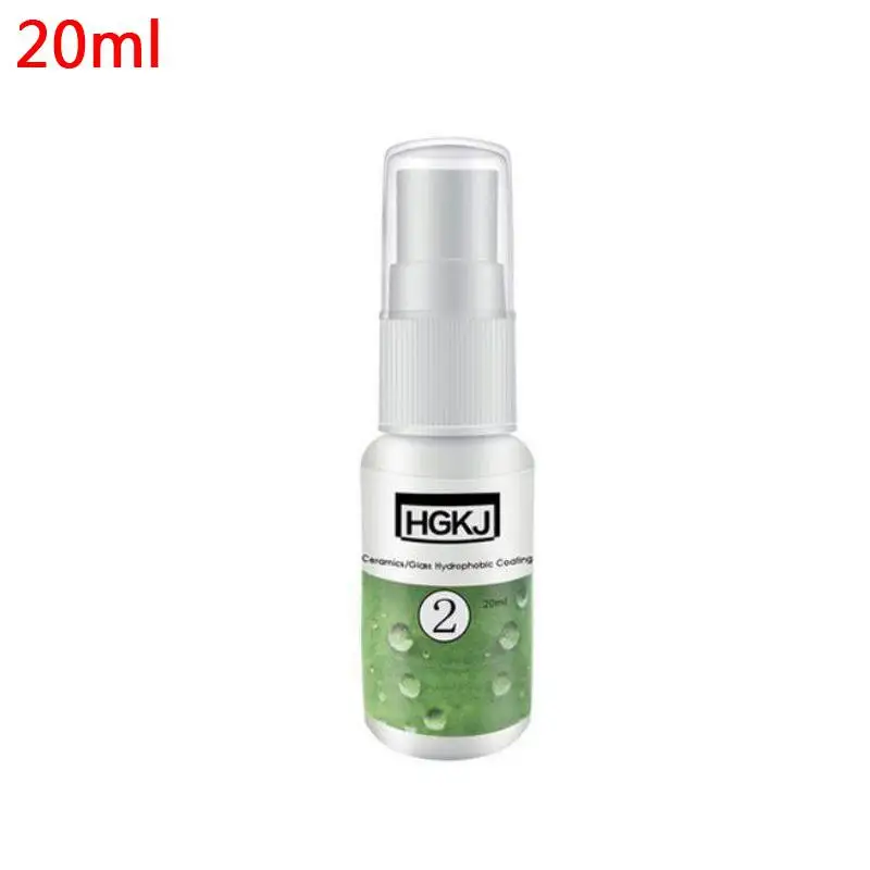 20ml Автомобильный Стекло непромокаемые нано-поглощая формальдегид и вонючий воздух Противоскользящий спрей Стекло масляной пленки для дождливой погоды для Удаления растяжек и Следов 20/50 мл HGKJ Стекло покрытие - Цвет: 20ml