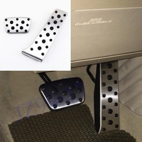 non slip stainless steel car styling brake accelerator at pedal cover case for toyota reiz crown lexus gs is lsauto accessories