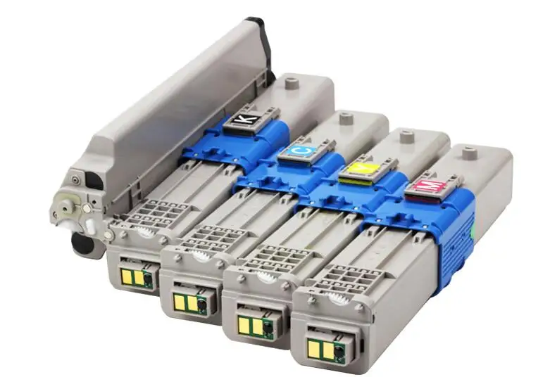 4 шт. Замена для OKI C332 C332dn MC363dn C363 46508713 46508714 46508715 46508716 черный голубой Желтый
