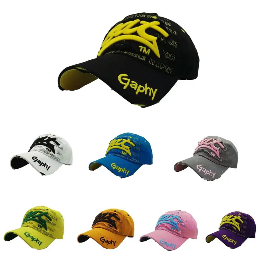 Новое поступление 2019 модная летняя Кепка с вышивкой шапки для мужчин и женщин