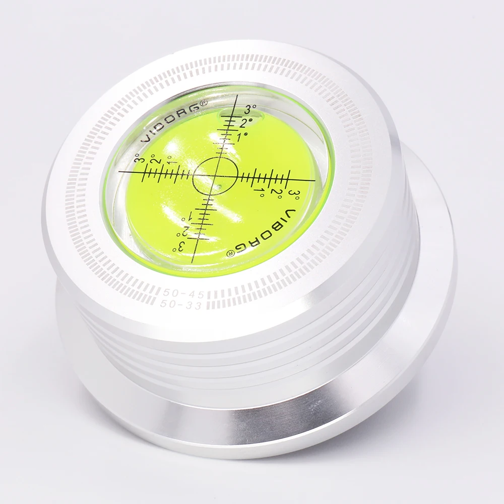 Виниловый поворотный металлический стабилизатор диска viборг цвет серебро 50 Гц