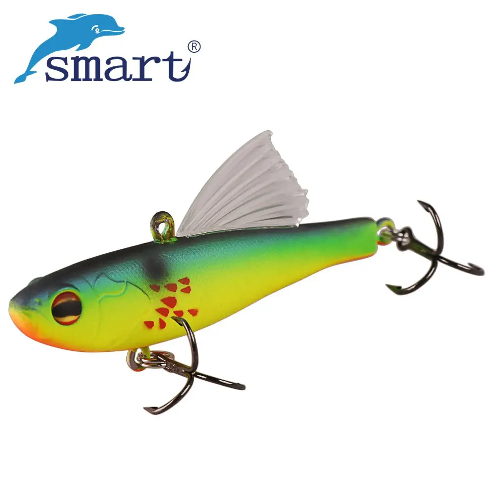 Smart VIB приманки для рыбалки 6 5 см/16 8 г погружающийся VMC крюк воблер isca