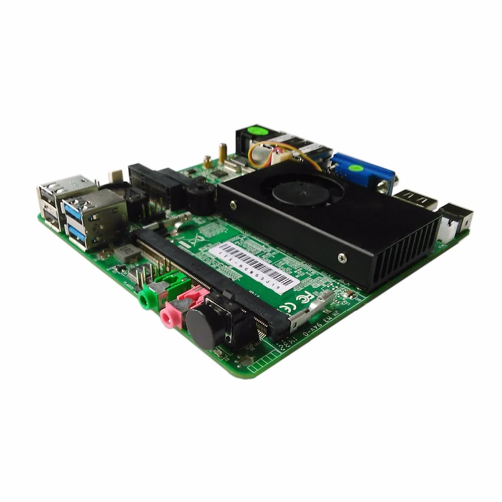 HCIPC ITX-HCMS3J19, Celeron J1900 четырехъядерный Nano ITX материнская плата, Встроенная плата