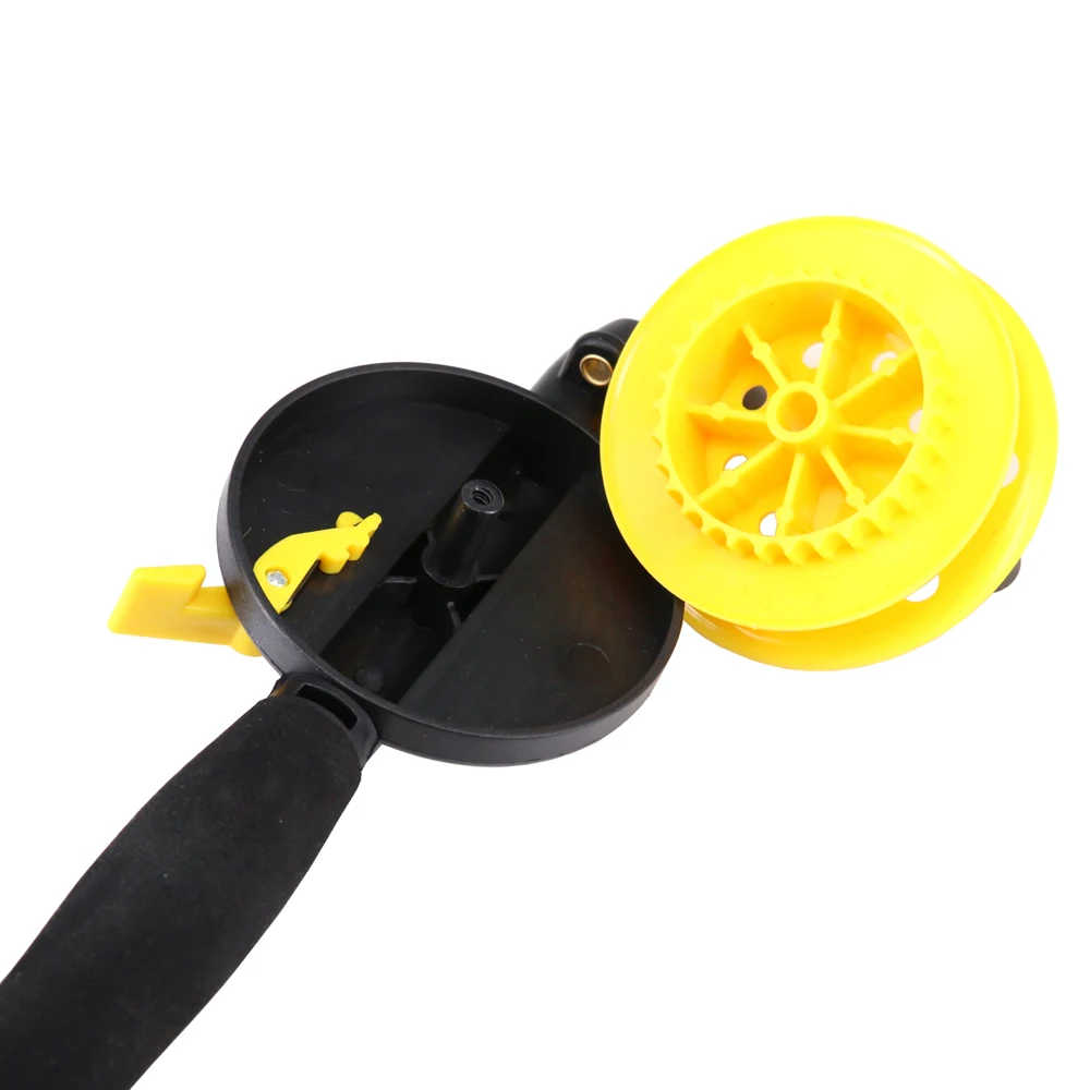 Телескопическая мини удочка для подледной рыбалки комбинированная прочная