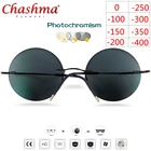 Очки для близорукости в титановой оправе без рамки