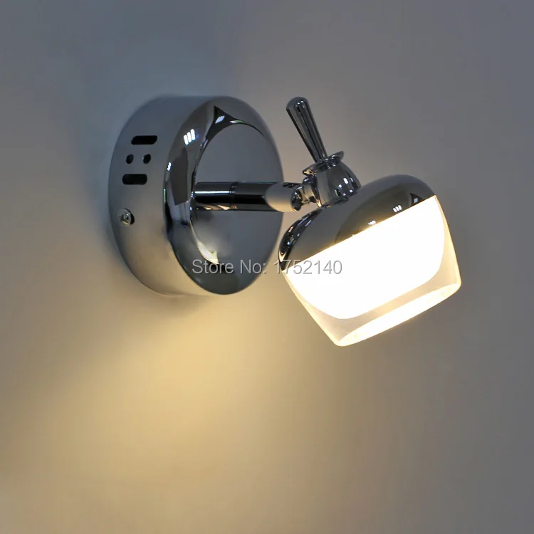 Модная светодиодная настенная лампа современное освещение для кровати