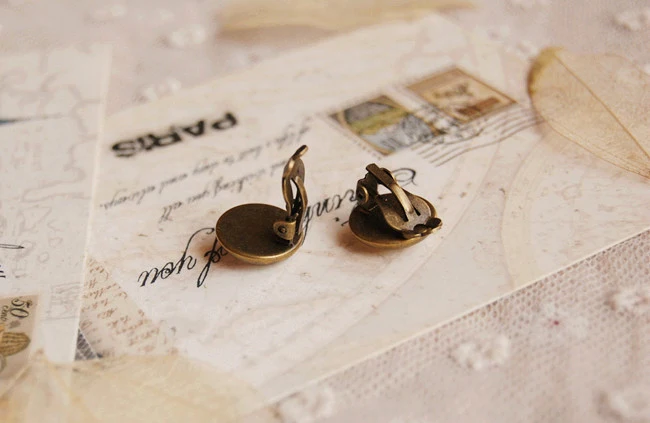 Популярные серьги со звездами без пирсинга для детей ручная работа круглый