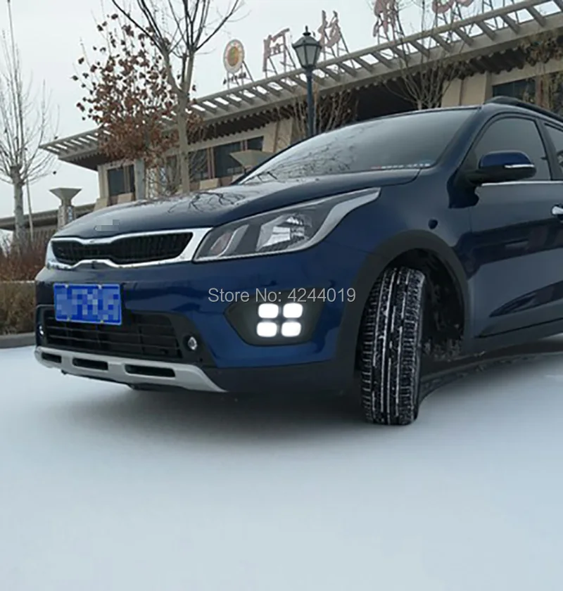 smRKE Car Light Fog Lights Daytime Running LED Bar For 2017-2018 KIA KX CROSS | Автомобили и мотоциклы