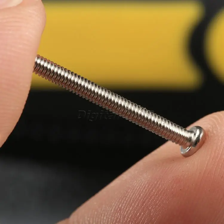 50 шт. стальные метрические M2x20mm длинные винты с плоской головкой болты крепежные элементы крестовые встраиваемые крестовые Инструменты для ремонта машин Phillips