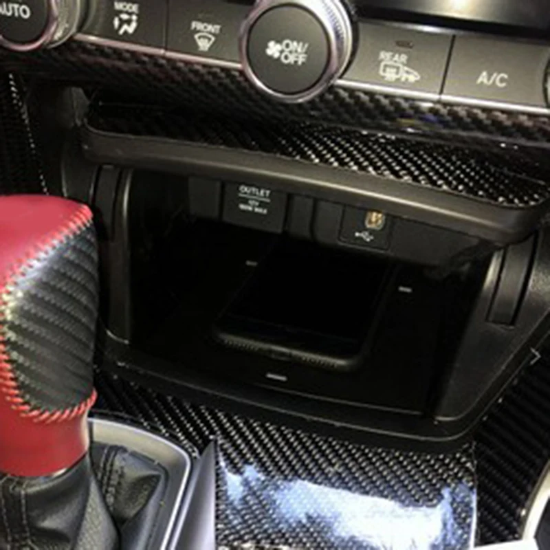 Автомобильное QI Беспроводное зарядное устройство для Honda Accord Беспроводное зарядное устройство для телефона зарядное устройство аксессуары для iPhone для samsung