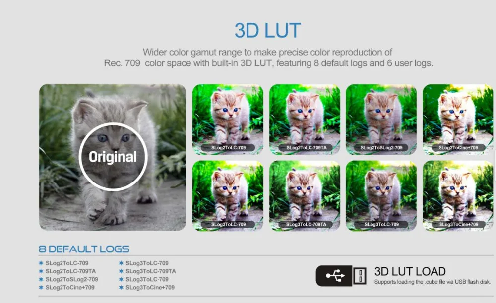 Lilliput Q7 PRO " Full HD Камера монитор с новой 3 DLUT HDR с SDI и межформатное Преобразование HDMI из металла Корпус