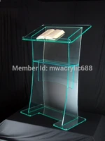 free shipping high quality fruit setting modern design cheap clear acrylic lectern podium