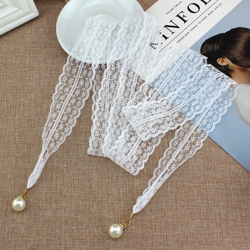 Женский модный кружевной ажурный пояс тонкий жемчужный ремень веревка для