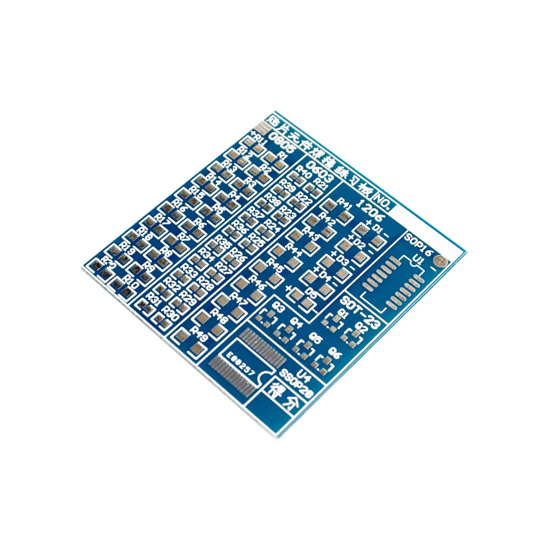 SMT SMD компонент Сварочная тренировочная доска паяльный Комплект сделай сам