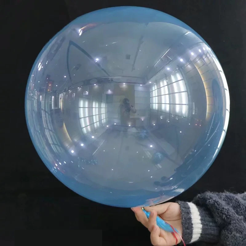 5 шт. 18 дюймов украшенные разноцветными кристаллами круглый шар Bobo прозрачный