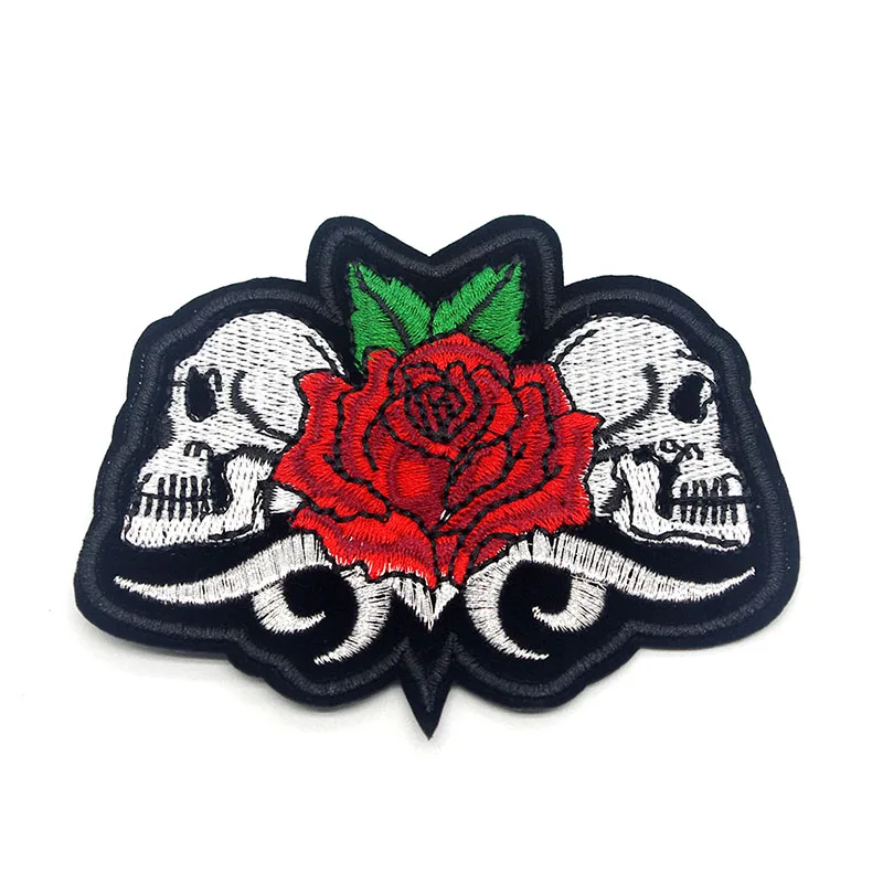 

SHINE 10.6x7.6cm Patches For Clothing Iron On Embroidered Appliques DIY Apparel Accessories Patches For Clothing Fabric Badges