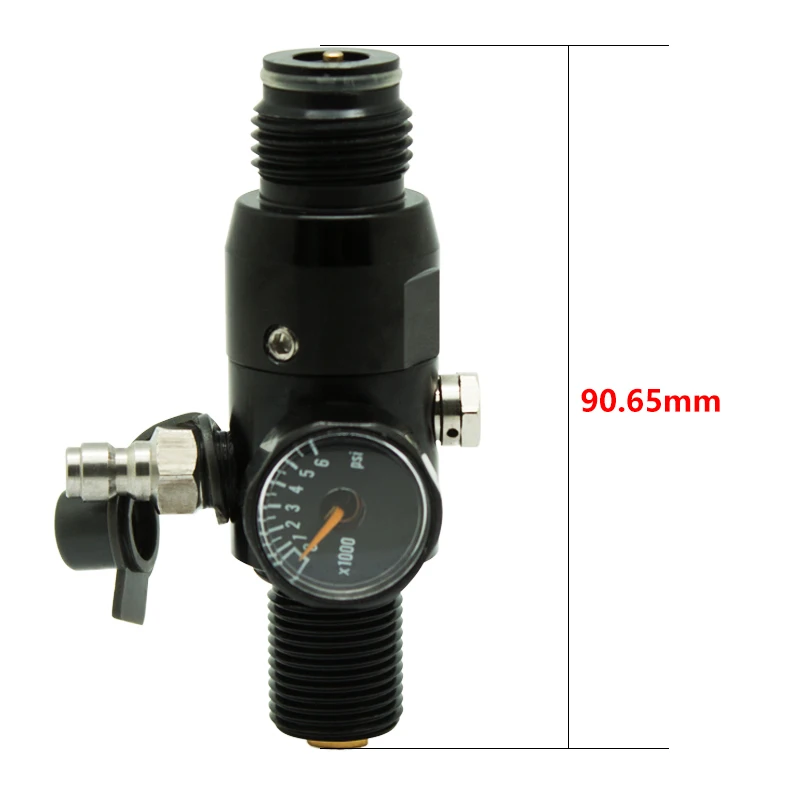 Нить M18X1.5 4500psi Пейнтбол hp регулятор воздушного бака с выходным давлением 800psi 1800psi 2200psi