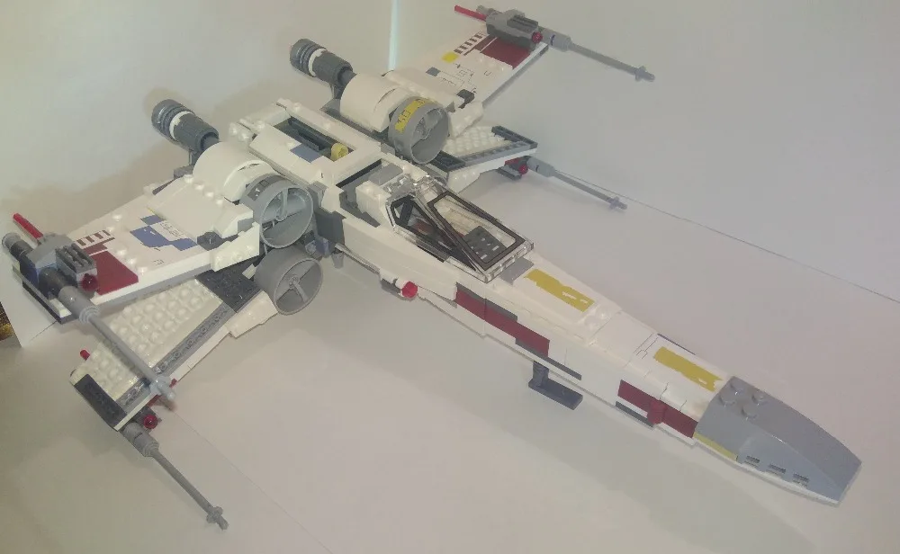 Starwars 05004 05145 10900 X Wing Star Звездные войны истребитель, строительные блоки, игрушки для детей, совместимо со всеми бренд "Звездные войны