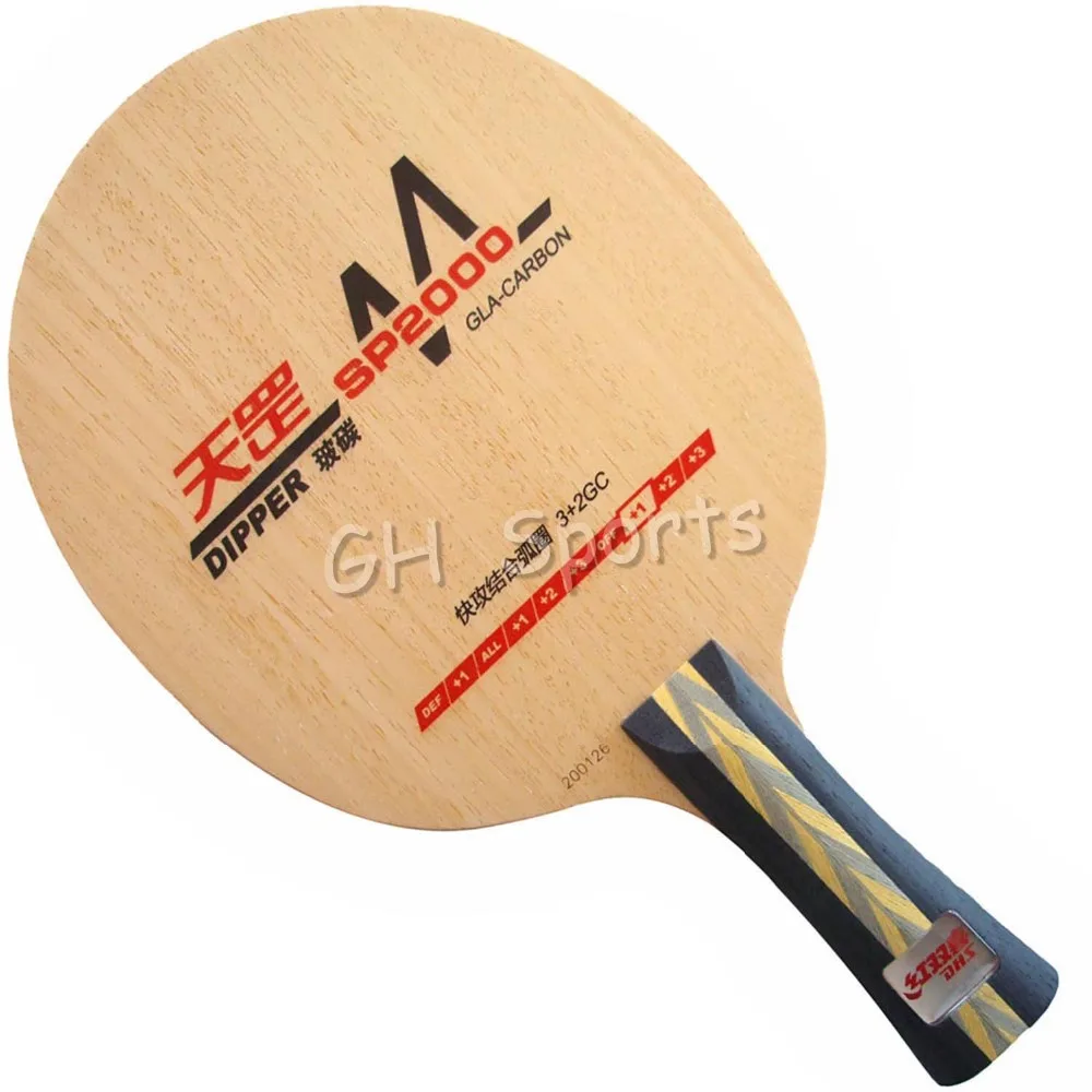 DHS Dipper SP2000 SP 2000 SP-2000 DM.SP2000 GLA-Carbon OFF+ Table Tennis Blade FL for PingPong Racket | Спорт и развлечения