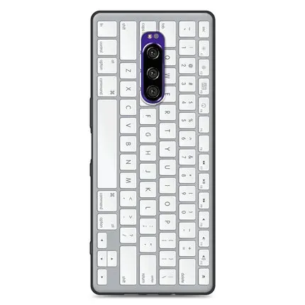 Силиконовый чехол для sony Xperia 1, чехол, Ретро камера, телефон, окрашенный Мягкий ТПУ чехол для телефона, для sony Xperia 1, J8110, J8170, J9110 - Цвет: A10