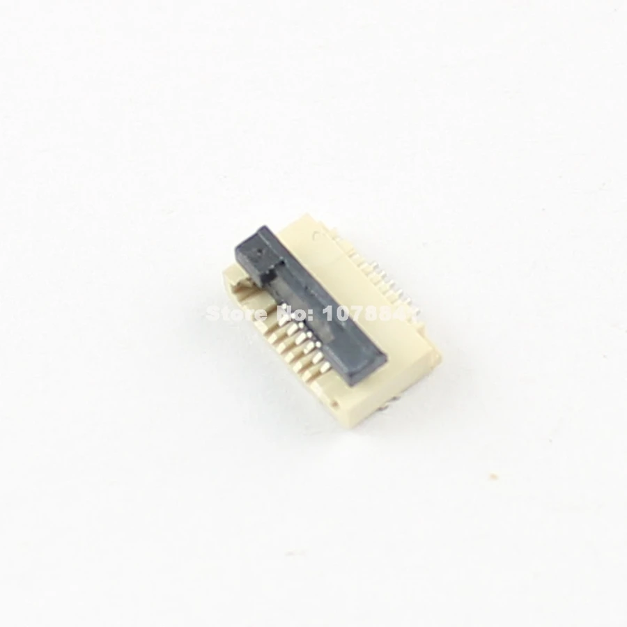 10 шт. гибкие печатные платы FFC 0 5 мм Шаг 6 Pin флип Тип ленты плоский разъем нижний