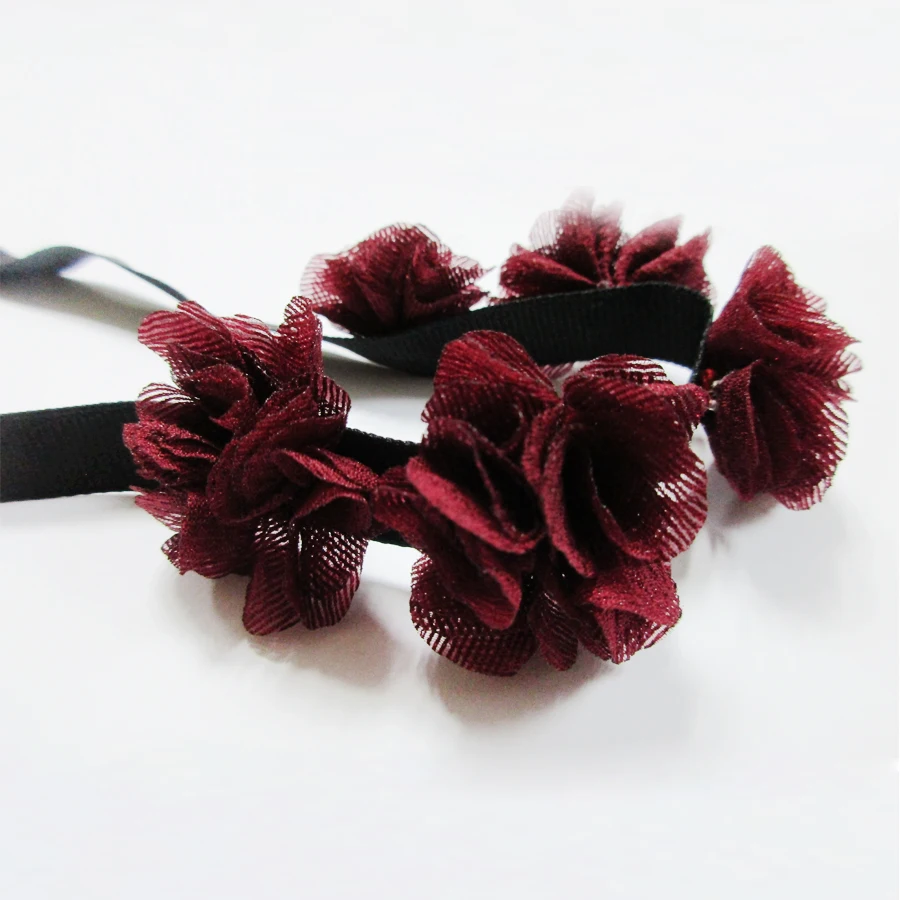 Черная лента в стиле Харадзюку 4 цвета | Украшения и аксессуары