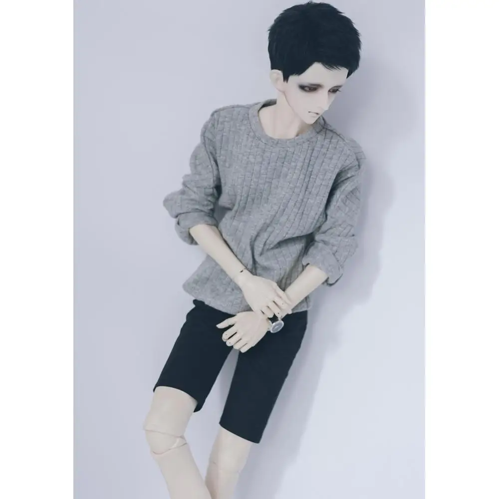 BJD серый свитер с капюшоном футболка верхняя одежда для мужчин 1/3 SD17 70 см 24 дюйма