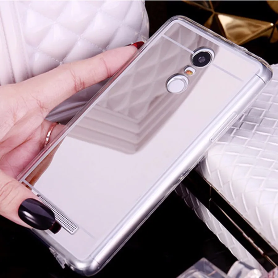 Роскошный mi rror чехол s для Red mi Note 3 4 Мягкий ТПУ чехол для телефона для Xiao mi Red mi Note 3 Pro Red mi Note3 Note4 силиконовый чехол-накладка