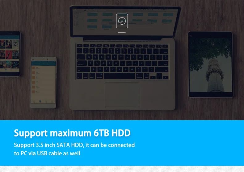 3,5 дюймов wifi HDD корпус беспроводной HDD управление эксклюзивное приложение для ios android PC телефон управление HDD через wifi Поддержка маршрутизатора