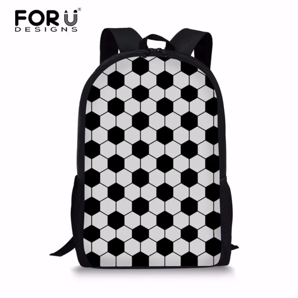 FORUDESIGNS новый дизайн школьные сумки для футбольных мячей начальной школы