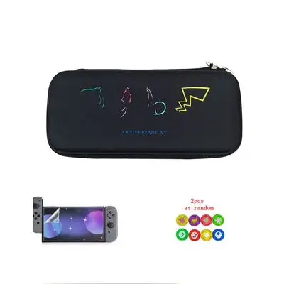 Bag With Gift Чехол Pokenmons ANNIVERSARY XV rend из ЭВА, переносная сумка для хранения+ жесткий чехол, чехол для консоли, аксессуары для игр - Цвет: Bag With Gift