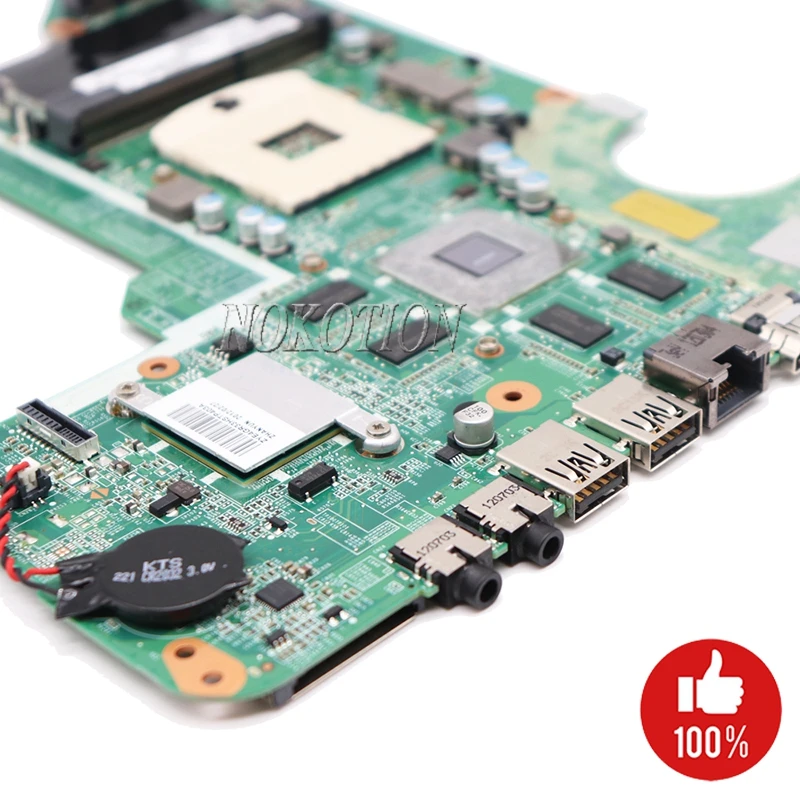 NOKOTION материнская плата для ноутбука hp Pavilion g4 G4-2000 g6 G6-2000 g7 G7-2000 680570-501 680570-001 аккумулятор большой емкости R33 DA0R33MB6F1 HM76 HD7670M