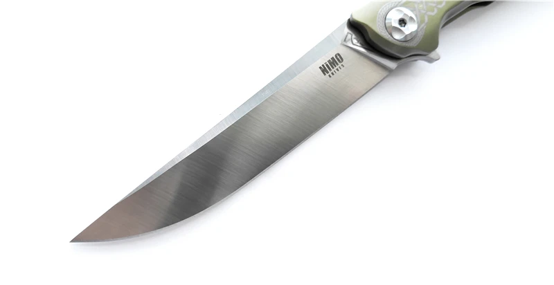 Nimoknives& Fat dragon дизайн рун титановый сплав складной нож s35vn край Открытый Многофункциональный Походный нож DEC