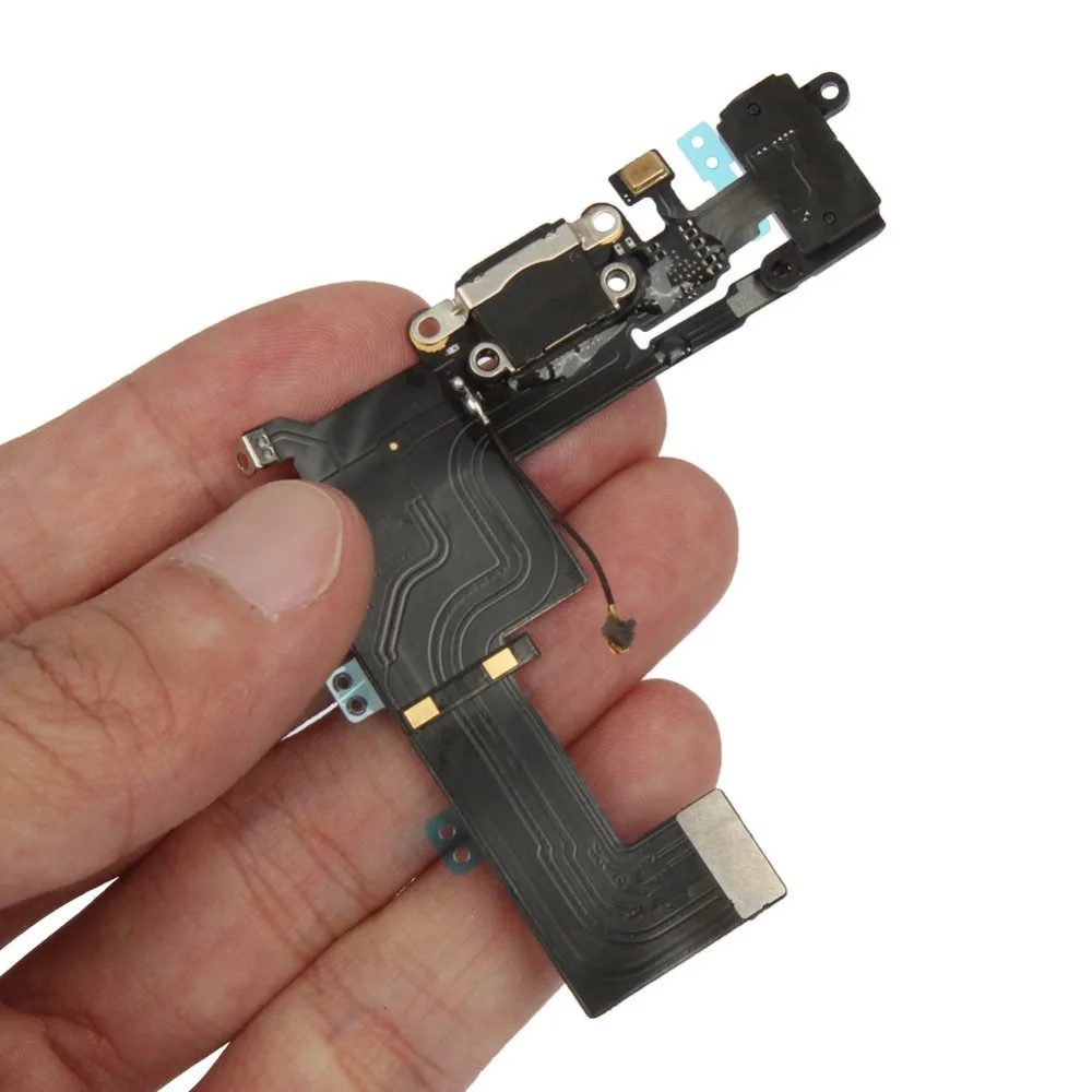 Sinbeda 10 шт./лот Новинка USB зарядка для iphone 5 5S 5C гибкий кабель + микрофон аудио разъем