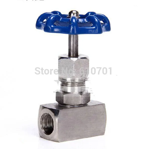 

J13W-160P DN6 1/4" DN10 3/8" DN15 1/2" DN20 3/4" DN25 1"Female Thread StainlessSteel 316/304/201Carbon HighPressure Needle Valve