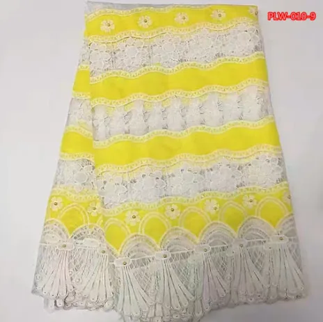 White&ampmaroon African guipure lace fabric with shadda bazin riche getzner combination 5yards/pcs for sewing dress Apr-5-2018 | Дом и сад