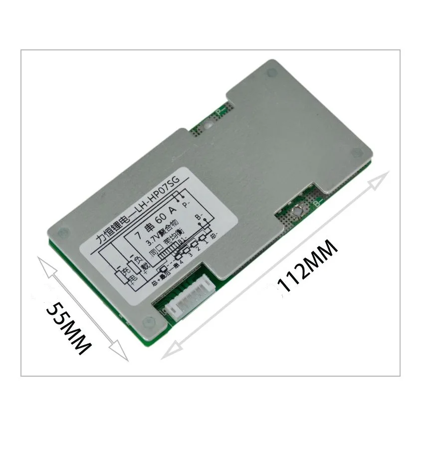 24V lithium ion battery BMS 7S 24V 15A BMS Charging voltage 29.4V With ON/OFF switch 24V li-ion BMS/PCM
24V lithium ion battery BMS 7S 24V 15A BMS Charging voltage 29.4V With ON/OFF switch 24V li-ion BMS/PCM