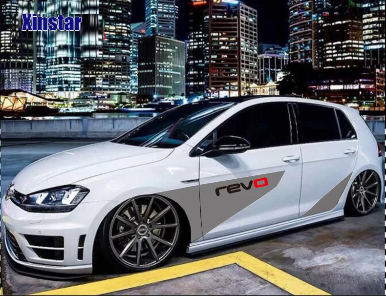1 комплект REVO автомобильный стикер для автомобиля Volkswagen Гольф 6 Jetta passat B5 B6 B7 Гольф MK4 MK6 MK7 CC R20 R32 R36 TDI поло