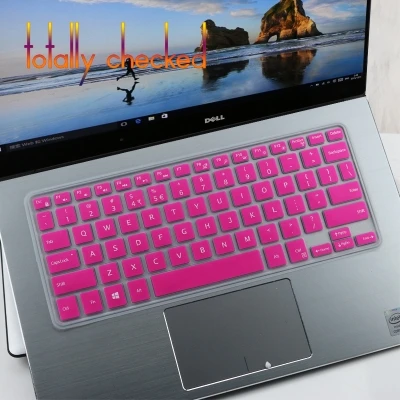 rose Для Dell XPS 9343 9350 13-9343 13-9350 9360 13-9360 13," чехол для клавиатуры ноутбука клавиатура защитная пленка - Цвет: rose