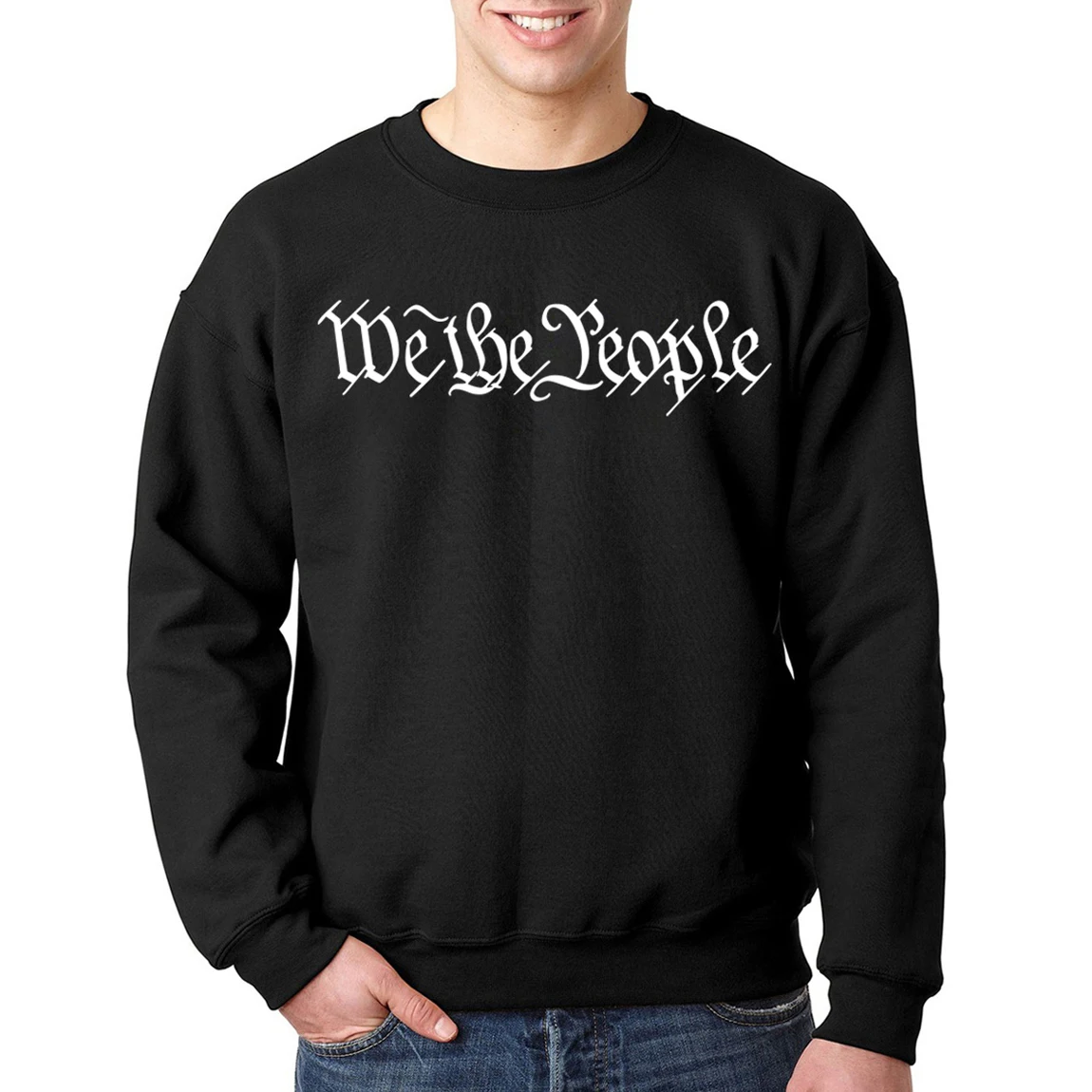 Толстовка с капюшоном We the People Мужская длинным рукавом спортивный флисовый